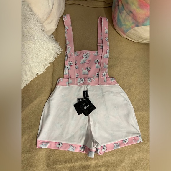 BLACKMILK NWT MARIE OVERALLS SIZE S BM DISNEY PINK - Picture 6 of 11